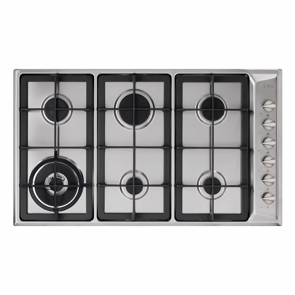 CDA HG9351SS Five Burner Gas Hob from Empire Spares & Electricals CDA HG9351SS Five Burner Gas Hob from Empire Spares & Electricals