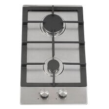 Montpellier GH30X Domino Gas Hob In stainless Steel With Cast Iron pan supports from Empire Spares & Electricals