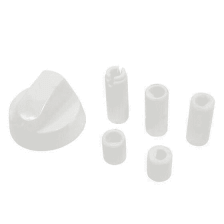 Universal Multifit Cooker Control Knob White – PART: KNB2205 from Empire Spares & Electricals