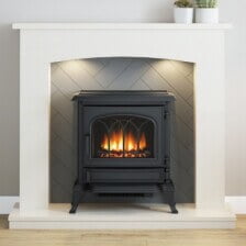 Woodbridge Marble Inglenook Suite With Electric Stove – MODEL: WOODBRIDGE from Empire Spares & Electricals