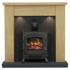 Be Modern 42″ Barrowden Inglenook Complete With Coleman Electric Stove from Empire Spares & Electricals