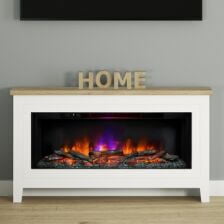 Be Modern Poulton 50″ Timber Electric Fireplace from Empire Spares & Electricals