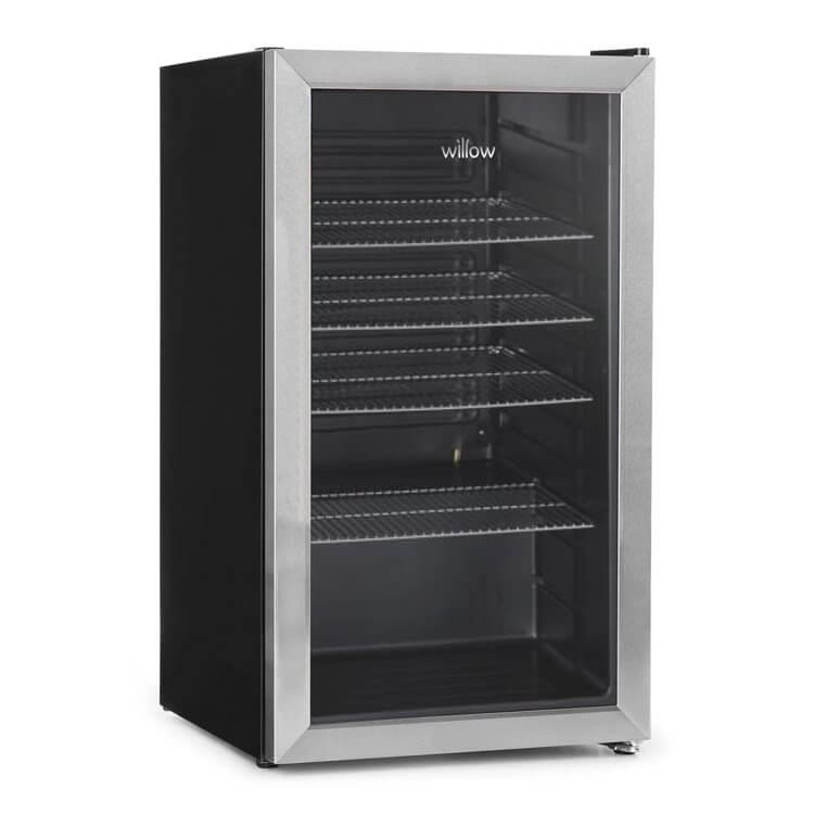 Willow 98L Freestanding Undercounter Beverage Cooler, Stainless Steel – MODEL: WBC98SS from Empire Spares & Electricals Willow 98L Freestanding Undercounter Beverage Cooler, Stainless Steel – MODEL: WBC98SS from Empire Spares & Electricals